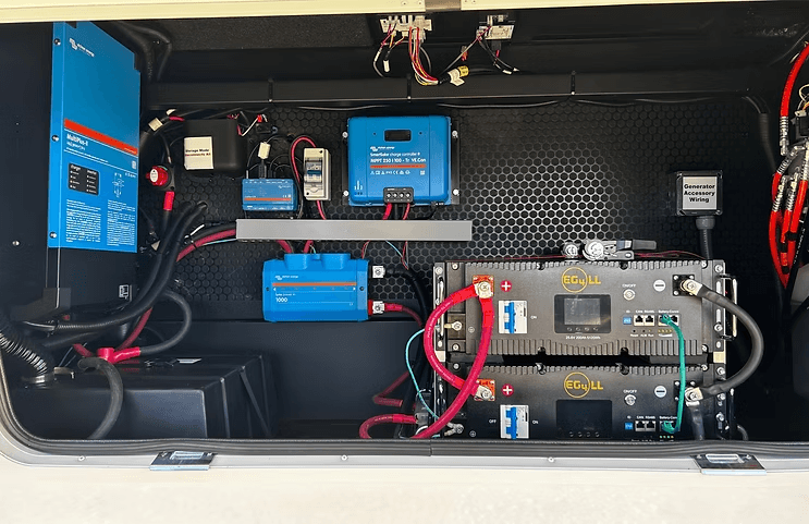 RV solar installation job 6